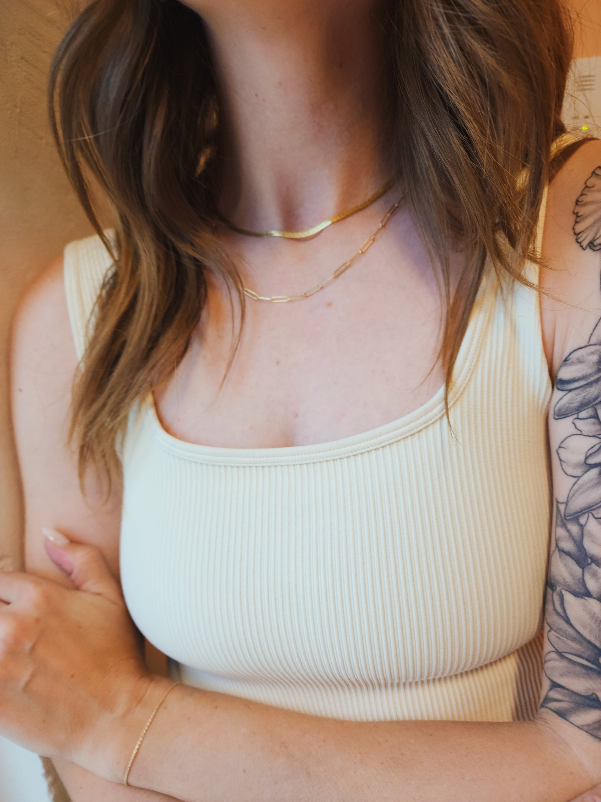 Gold Chain - Herringbone - Going Golden