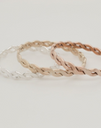 Woven Twist Ring - Going Golden