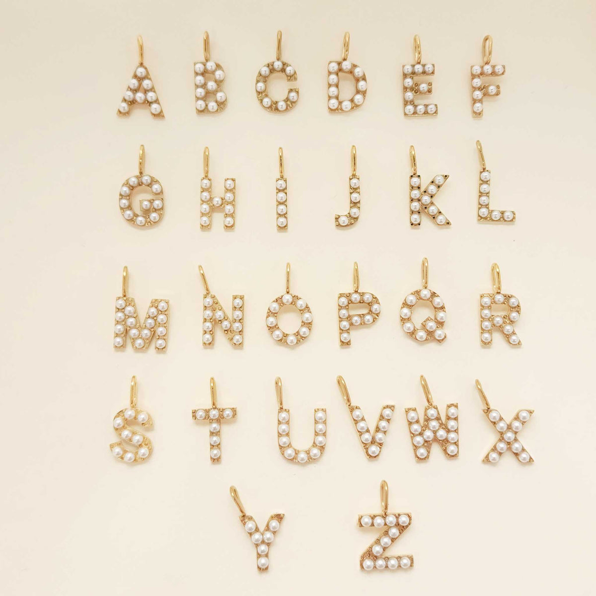 Pearl initial letters A-Z