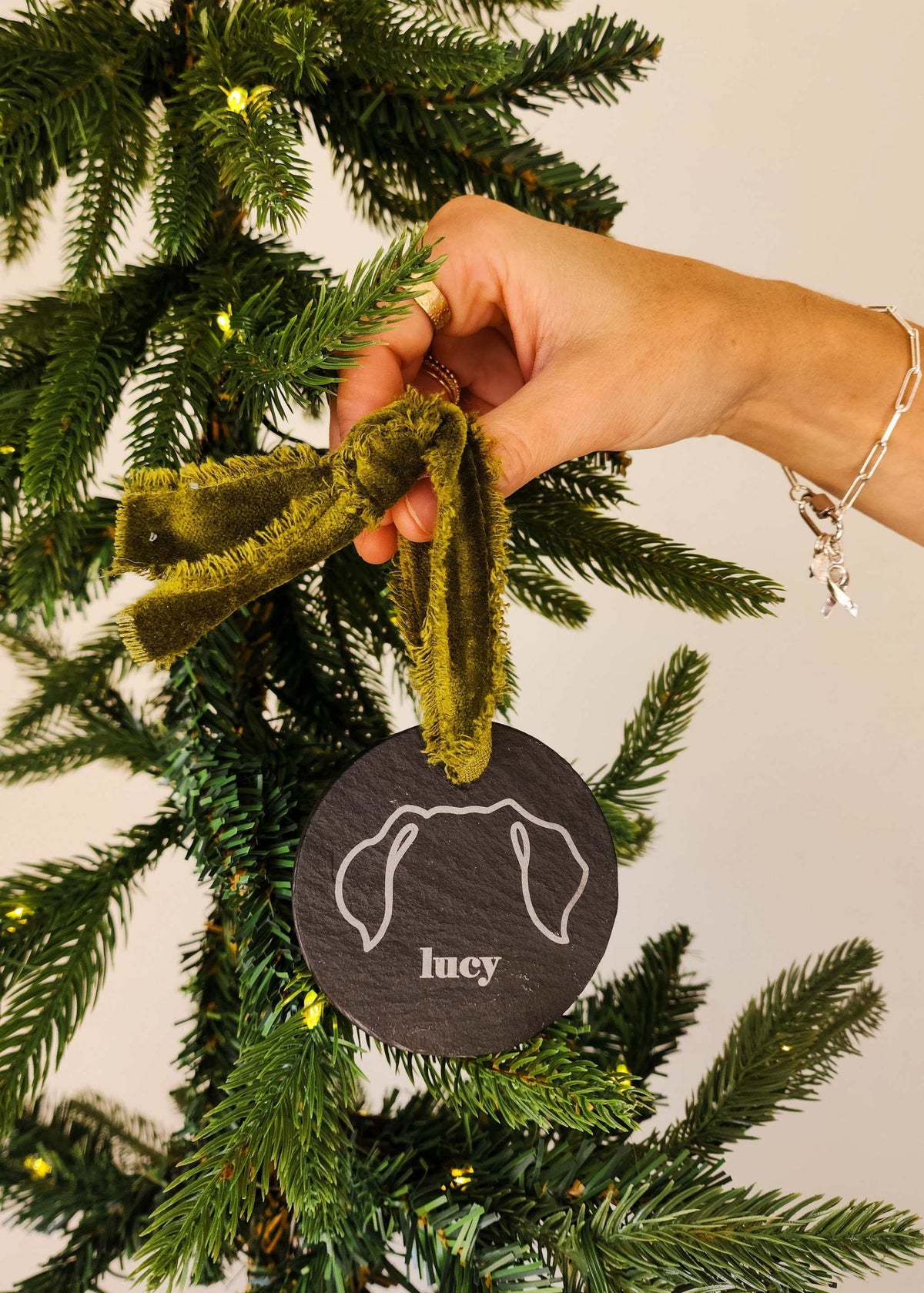 Dog Ear Ornament - Going Golden