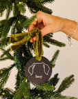 Dog Ear Ornament