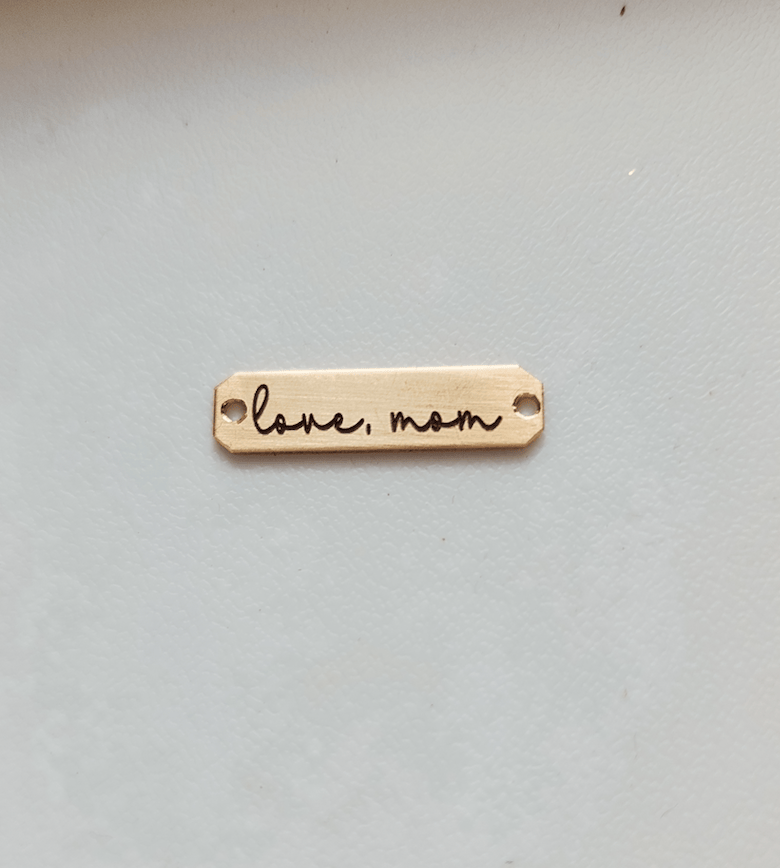 Handwriting Bracelet - Going Golden