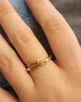 The Clara Stacking Ring Set