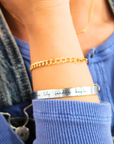 Custom Name Cuff Bracelet