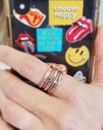 Stackable Class Ring Set - The Penelope