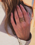 The Ivy Ring Stacking Ring Set