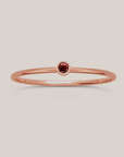 January Birthstone Ring - Going Golden