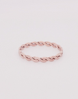 Woven Twist Ring - Going Golden