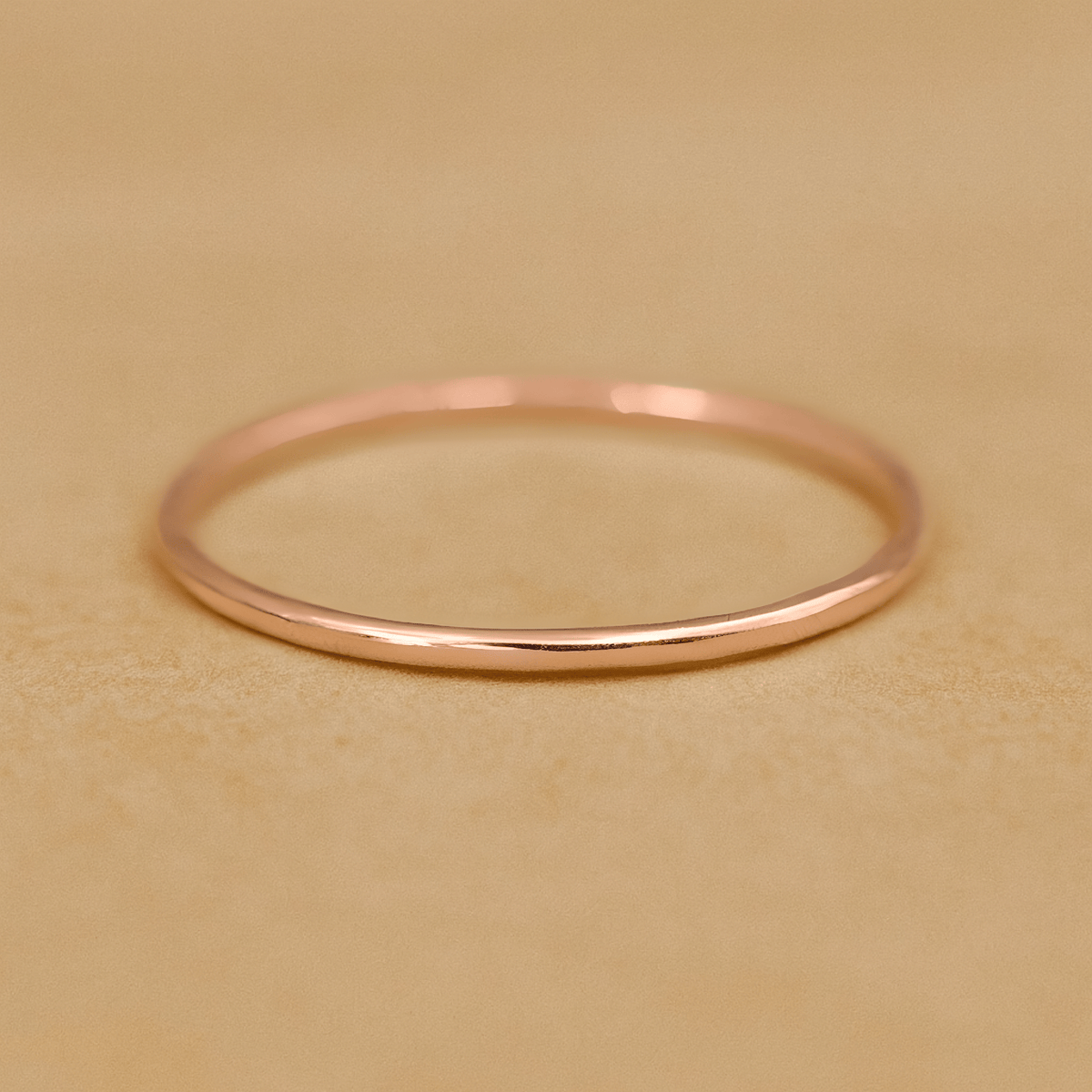 Skinny Smooth Stackable Rings - Going Golden