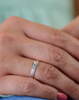 October Stacking Birthstone Ring