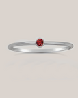January Birthstone Stacking Ring