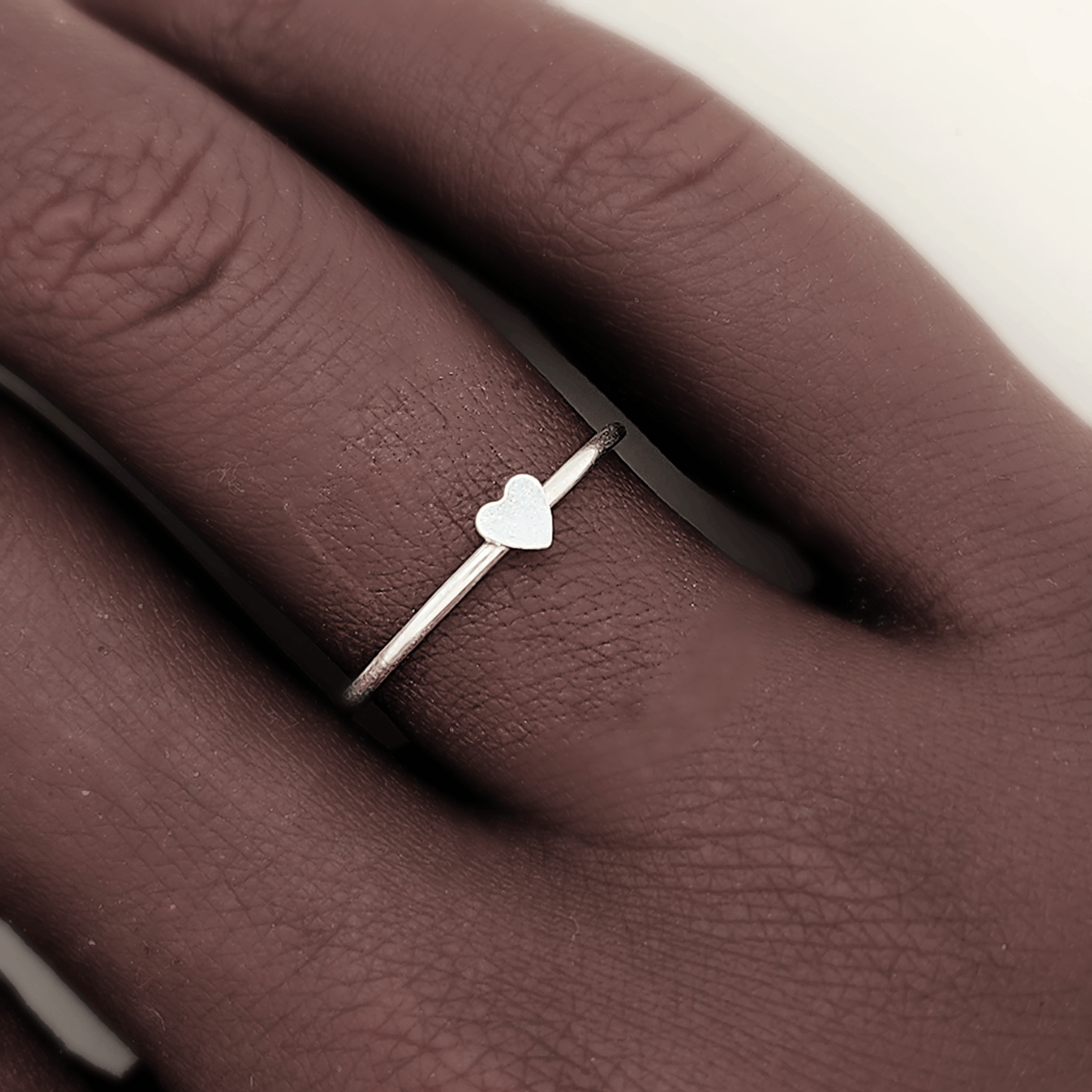 Mini Heart Ring - Going Golden