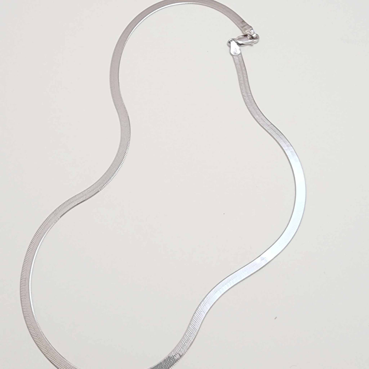 Silver Chain - Herringbone - Going Golden