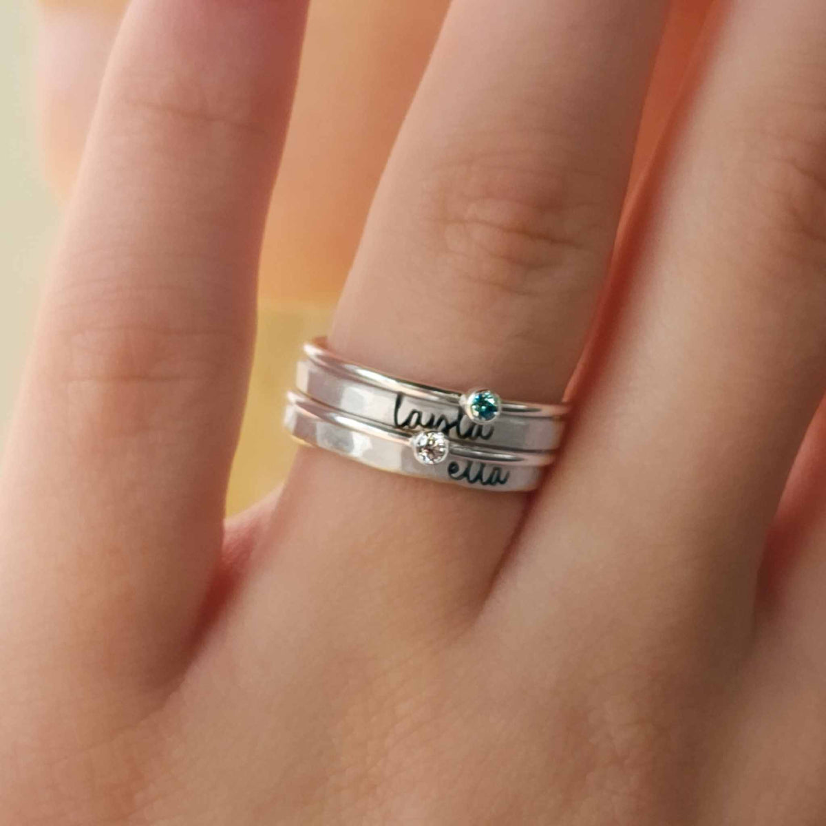 The Hannah Stacking Ring Set - Going Golden