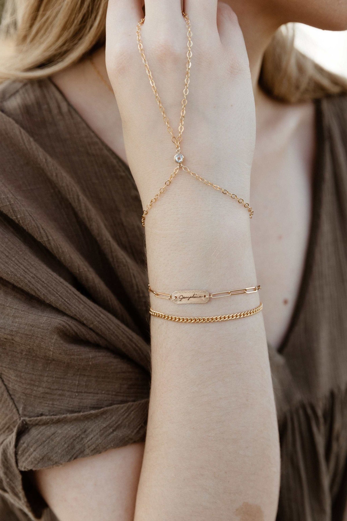 Gold Curb Bracelet - Going Golden