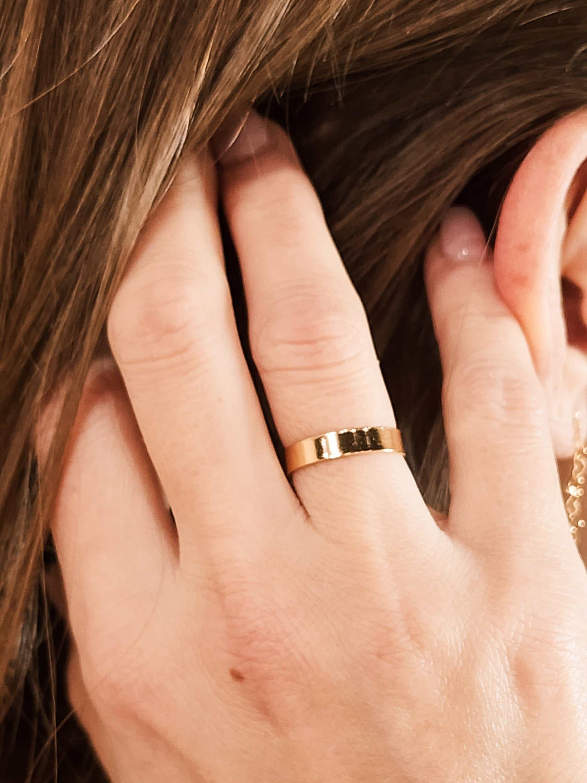 Gold Cigar Ring - Going Golden