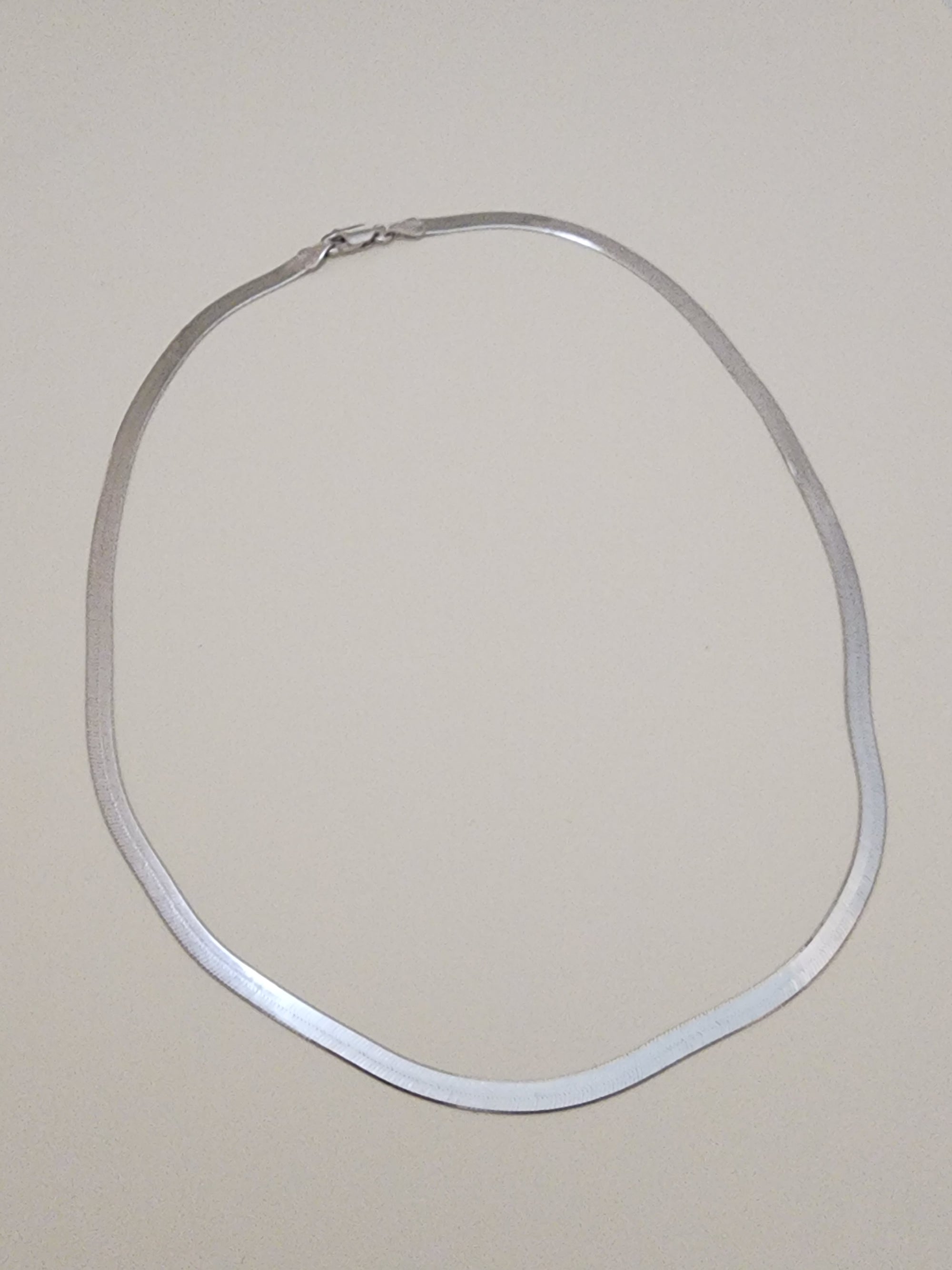 Silver Chain - Herringbone - Going Golden