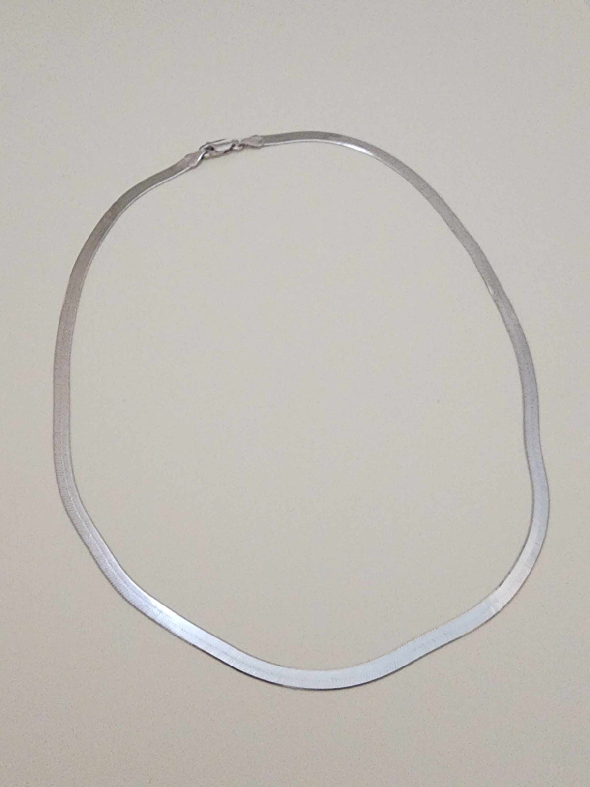 Silver Chain - Herringbone - Going Golden