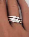 Silver Initial Signet Ring - Going Golden