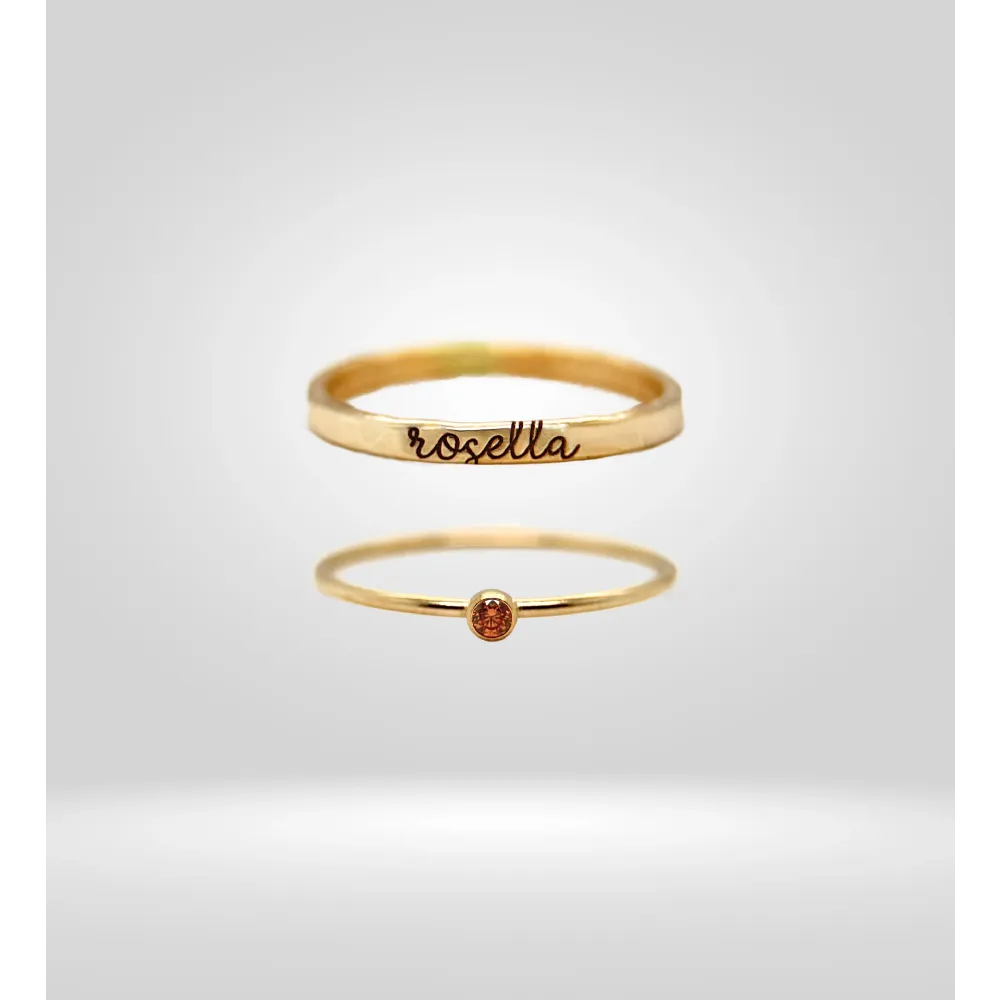 Design Your Own Ring Set - Going Golden