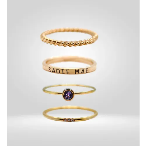 Design Your Own Ring Set - Going Golden