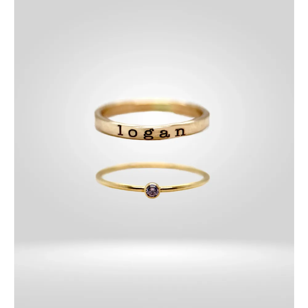 Design Your Own Ring Set - Going Golden