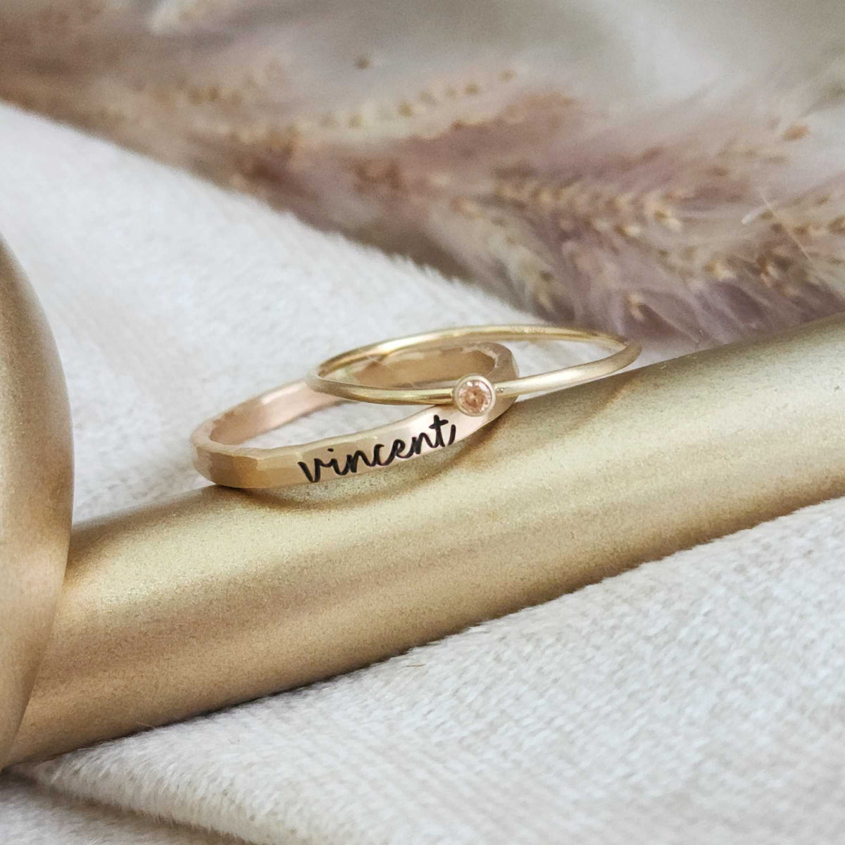 The Clara Stacking Ring Set - Going Golden