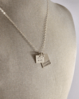 Gold Names Square and Rectangle Necklace - Going Golden