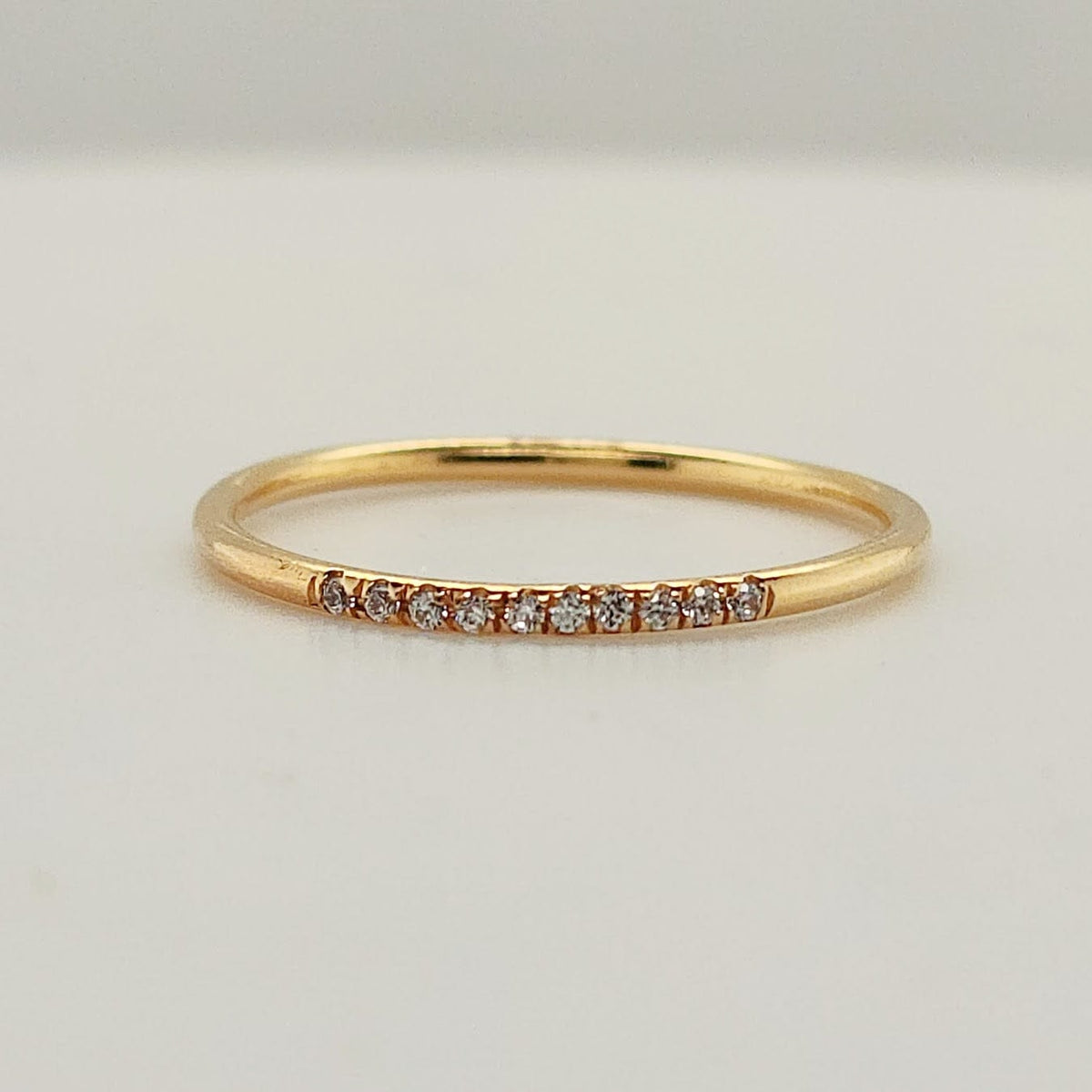 Gold Sparkle CZ Ring - Going Golden