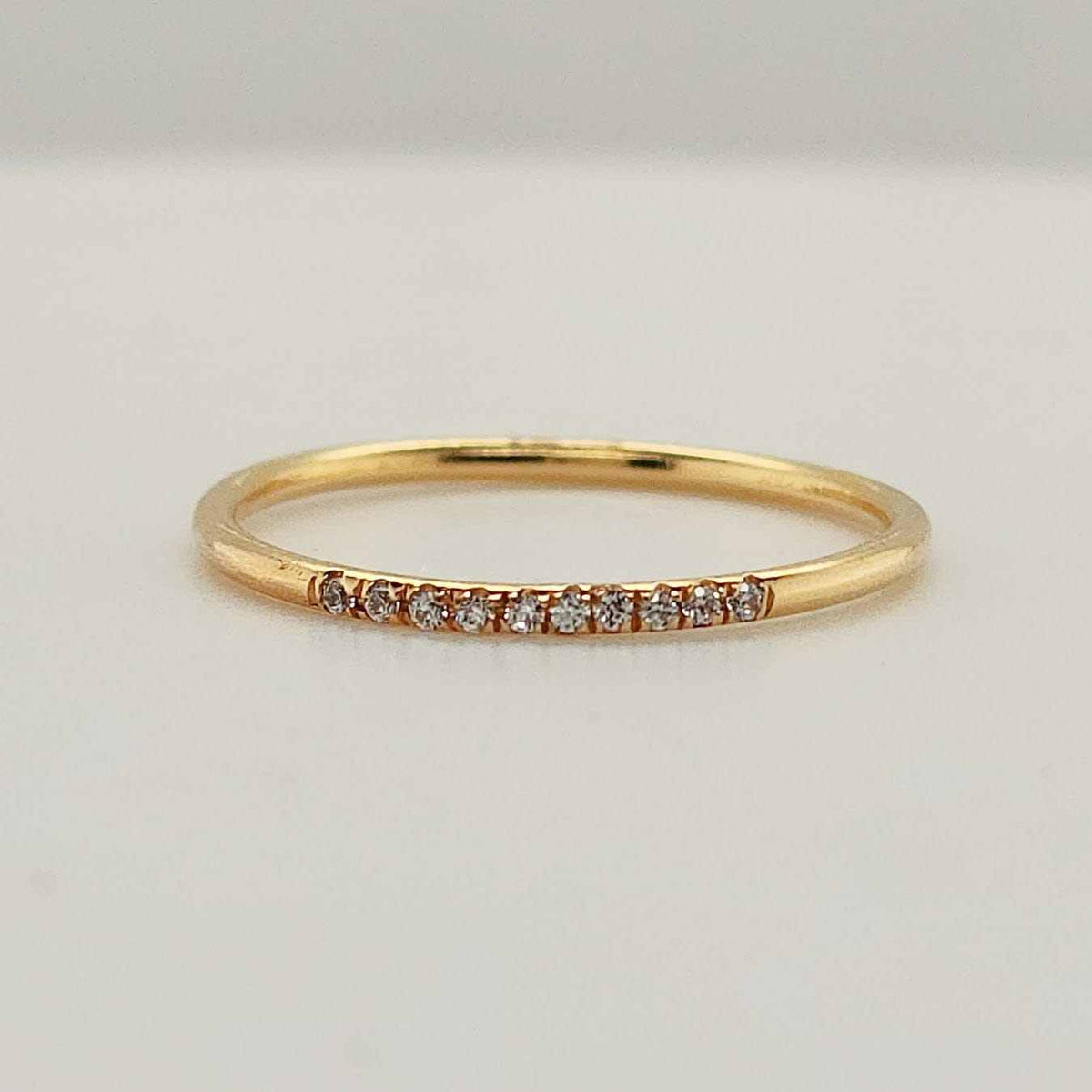 Gold Sparkle CZ Ring - Going Golden