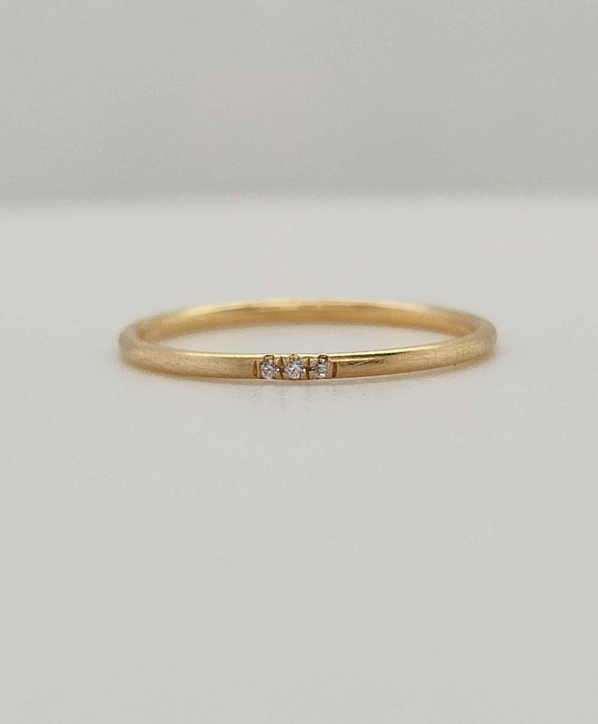 Gold Sparkle CZ Ring - Going Golden