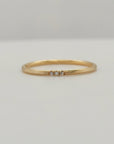 Gold Sparkle CZ Ring - Going Golden