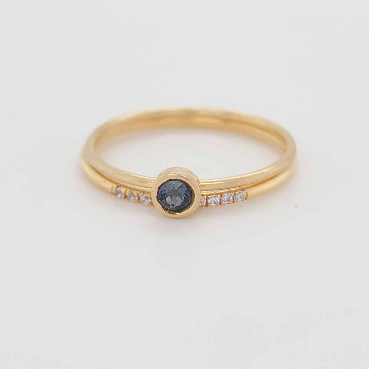 Stone Sparkle Ring Set - Going Golden