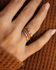 The Faith Ring Set - Going Golden