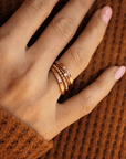 The Faith Ring Set - Going Golden