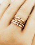 The Faith Ring Set - Going Golden