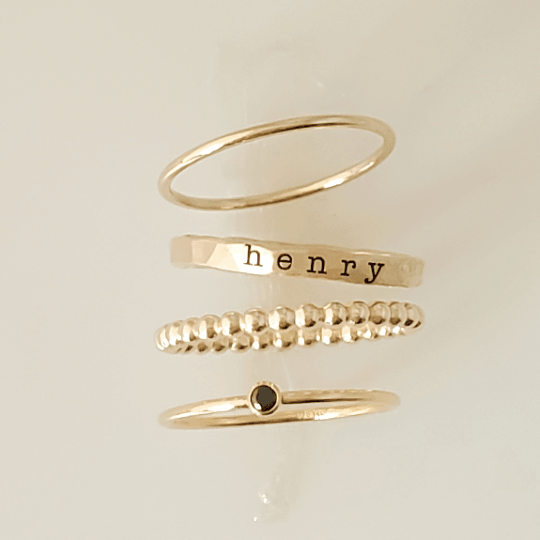The Everly Set in Yellow Gold Filled - Going Golden