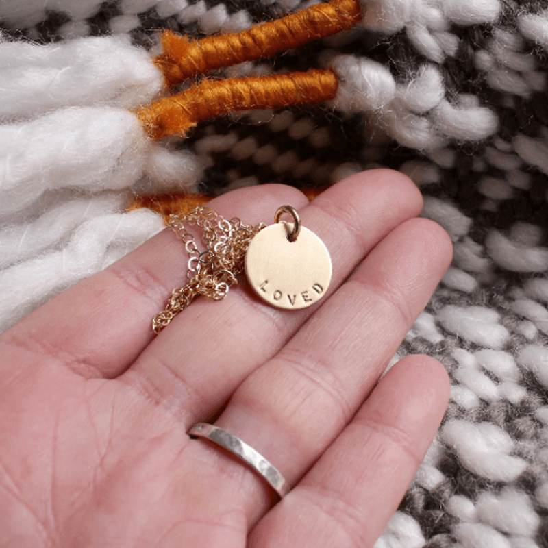 Loved Necklace - Going Golden