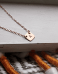 Rose Gold Filled Initial Necklace - Going Golden