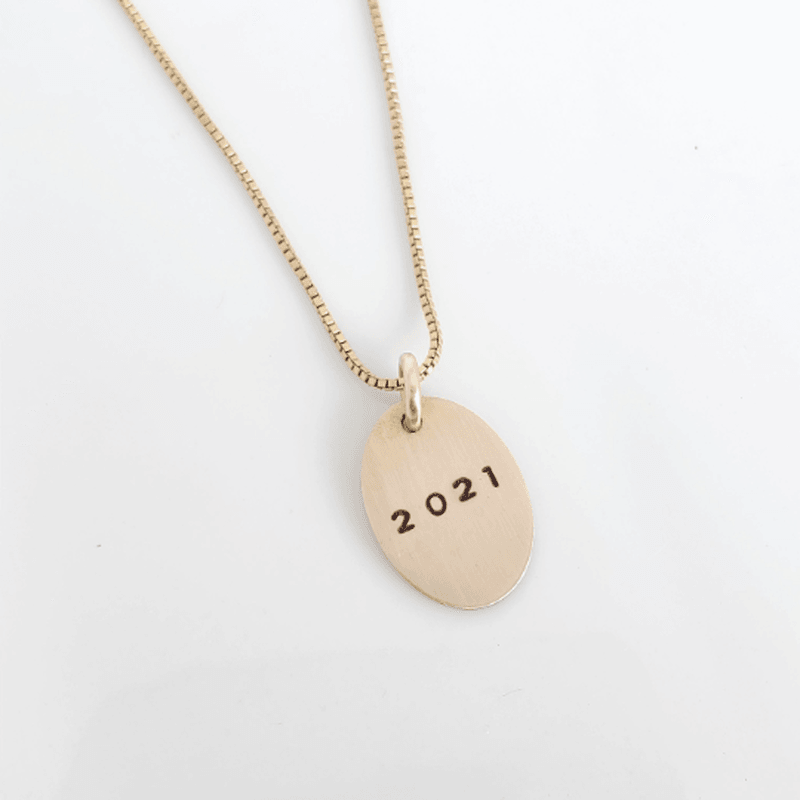 Graduation Necklace - Going Golden