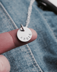 Block Font Name Necklace - Going Golden