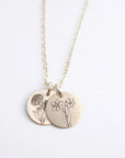 Birth Flower Necklace - Going Golden