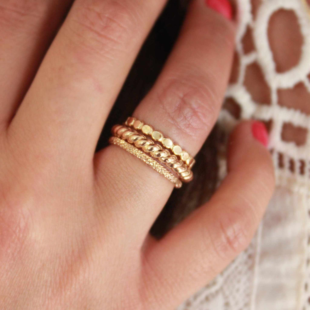 Gold Ring Set - Going Golden