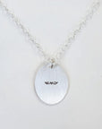 Oval necklace- large - Going Golden