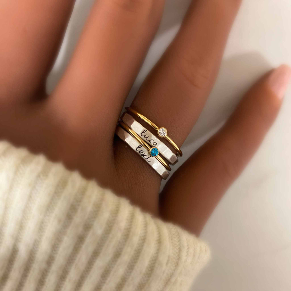women's personalized rings with names