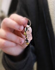 Nuts About You Keychain - Going Golden