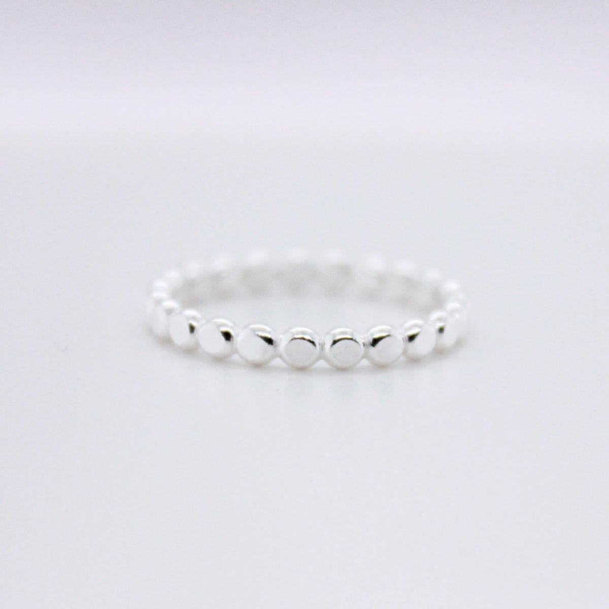 Flat Beaded Ring - Going Golden