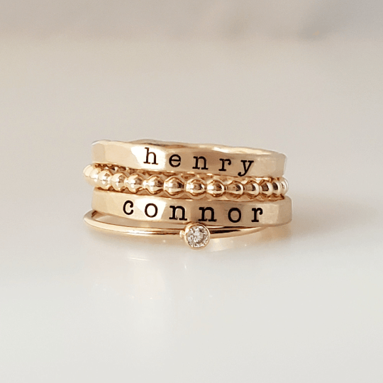 Typewriter Rings & Ring Sets