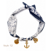 Charm Scarf Necklace