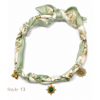 Charm Scarf Necklace